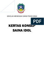 Kertas Kerja SAINA IDOL