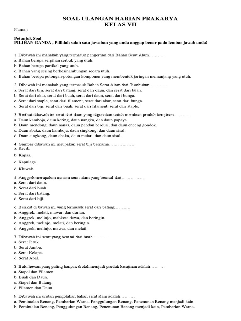 Soal Pdf
