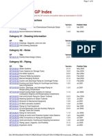 Downstream GP Index Summary