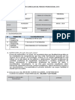 Programación Curricular de Cuarto Mat 2018 (Autoguardado)