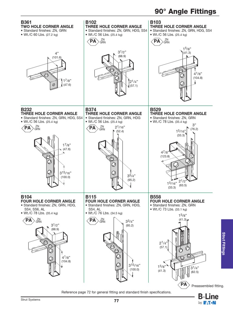 90° Angle Fittings: ZN GRN ZN GRN | PDF | Nature
