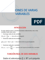 Funciones de Varias Variables