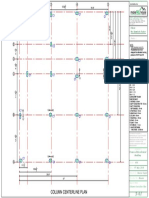 1 Column Centerline Plan