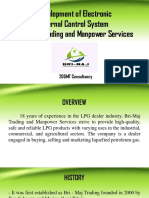 Development of Electronic Internal Control System Bri - Maj Trading and Manpower Services