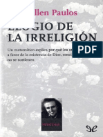 Elogio de La Irreligion PDF