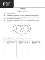 Form 4 Chapter 1: Functions