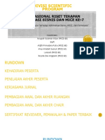 Presentasi Evaluasi Divisi Scientific Program