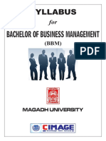Syllabus: Bachelor of Business Management