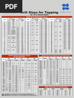 Somta Drill Sizes For Tapping PDF