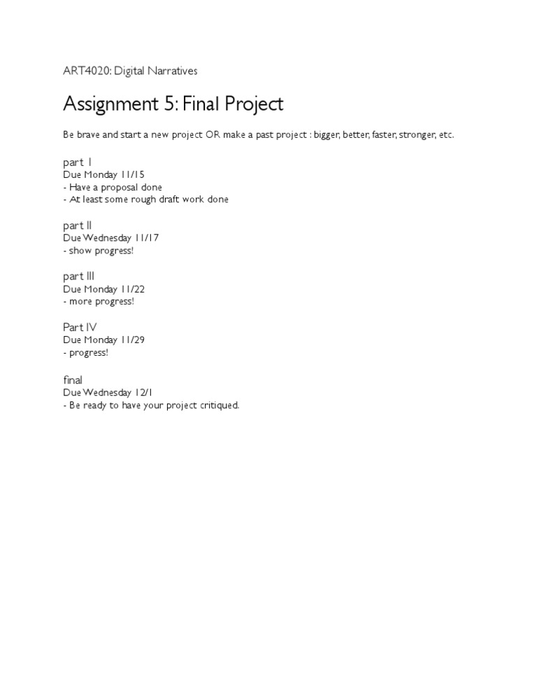 Assignment 4 Final | PDF