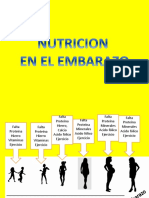 Nutricion en El Embarazo