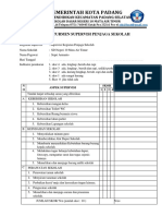 Instrument Supervisi Penjaga Sekolah