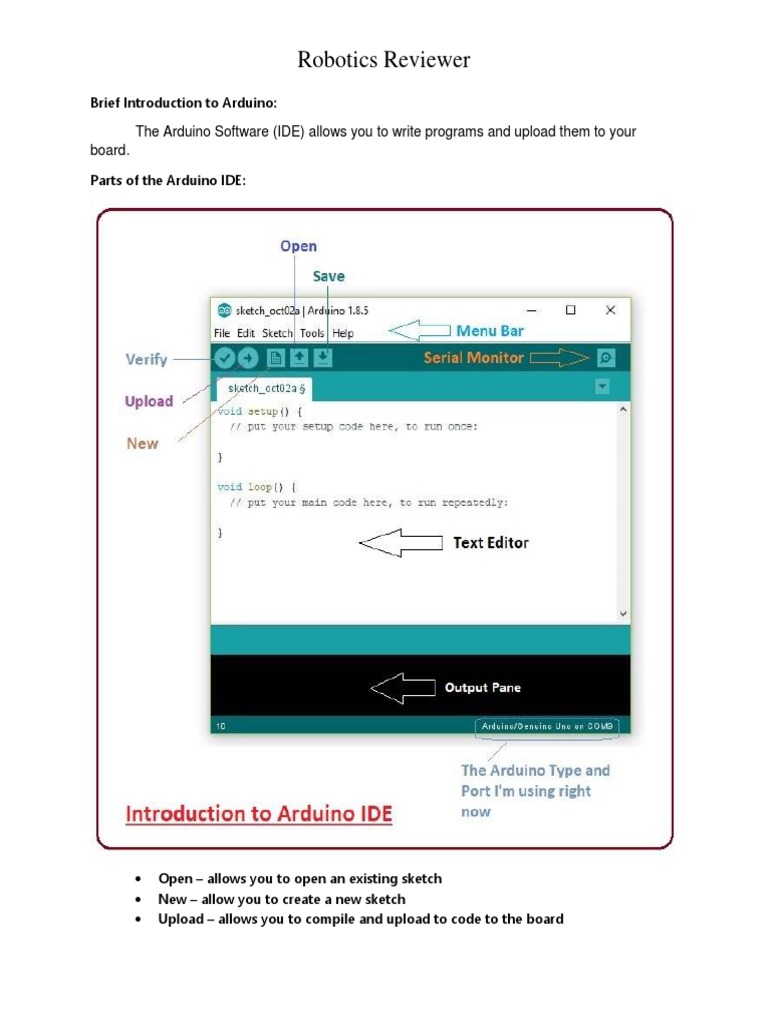 Arduino IDE Guide for Beginners | PDF | Arduino | Subroutine