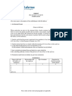 Gratuity Nominee Form - Form (F)