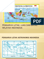 Pengaruh Letak, Luas Dan Batas Wilayah Indonesia