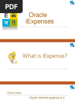 Oracle Iexpenses