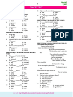 Mock Test - 2 English - Class - 2