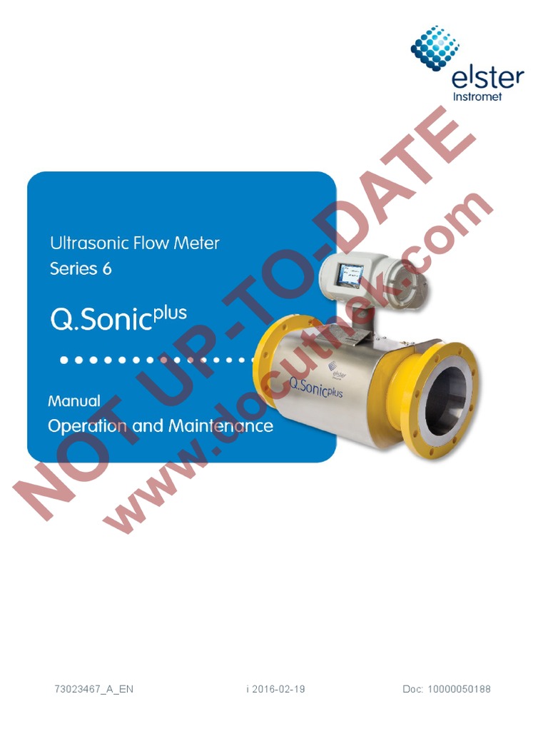 A EN UFM Series 6 Q.sonicPlus Operation and Maintenance Manual