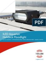 ILED Aquarius Helideck Floodlight Specification Sheet