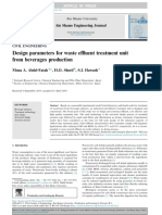 Design Parameters For Waste Effluent Tre PDF