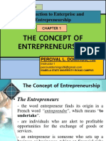 Chapter 1 - The Concept of Entrepreneurship