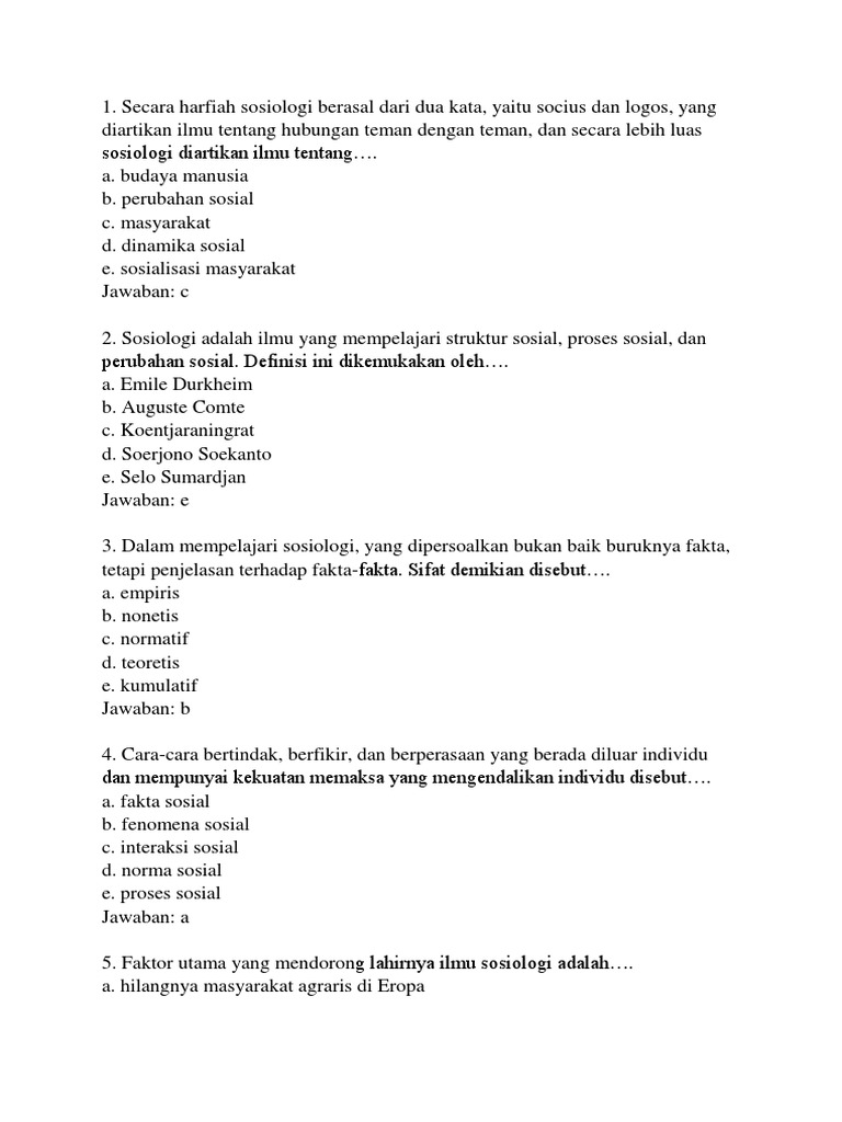 Sosiologi Docx