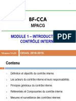 Module 1 - Contrôle Interne