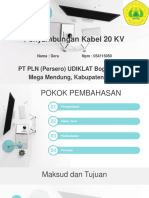 Pengukuran Kabel Tanah