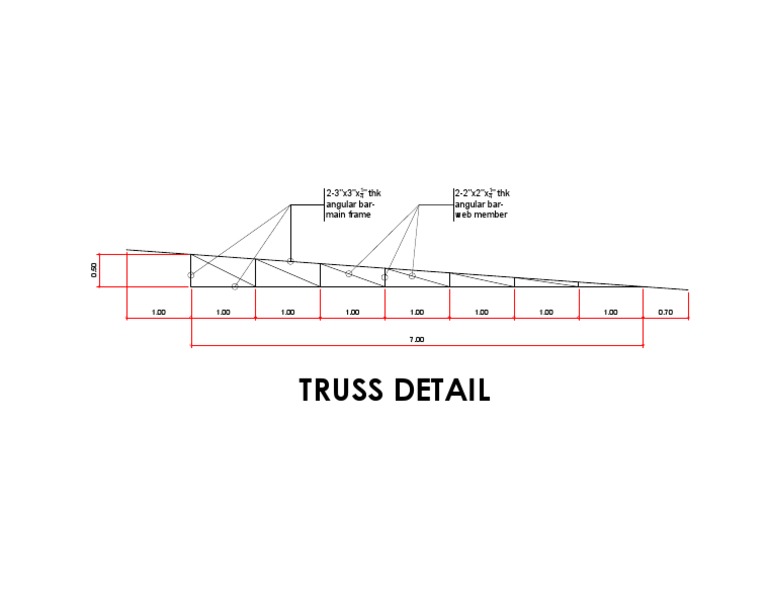 Truss Det PDF | PDF