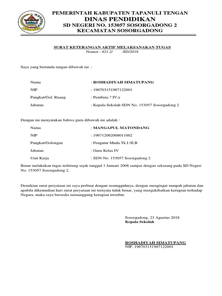 Contoh Kepala Surat Kementerian Pendidikan Malaysia