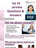 Interview Questions and Answers PDF