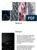 Understanding Texture in Fashion