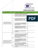 ANNOTATIONS For RPMS With Coaching Form