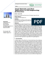 Smart Materials and Their Applications in Civil Engineering: An Overview