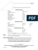 X-30 Expanding Foam: Technical Data