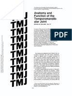 Anatomy and Function of The Temporomandib-Ular Joint: Michael M. Helland, Ma, PT