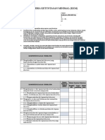 Kriteria Ketuntasan Minimal (KKM) : Kompetensi Inti