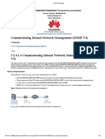 Commissioning Inband Network Management (SNMP V3) : MA5600T&MA5603T&MA5608T Product Documentation