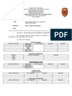 Affidavit of Undertaking