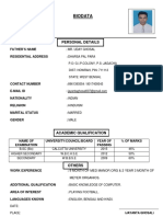 Jayanta Biodata