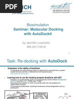 Autodock by Linux