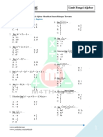LIMIT - Limit Fungsi Aljabar PDF