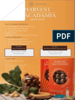 TBK GREEN FOOD BULK Harvest Macadamia Quotation