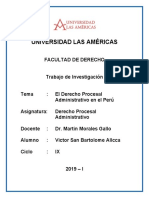 Derecho Procesal Administrativo - Trabajo Final