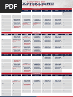 Calendário de Aulas Mestres Do Capitalismo