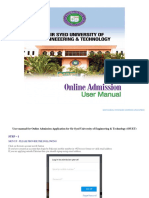 User Manual For Online Admission Application Ilovepdf Compressed PDF