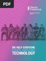 Dixons Carphone PLC Annual Report and Accounts 2018-19