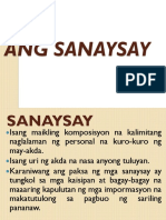 Ang Sanaysay