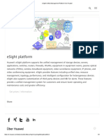  Huawei’s ESight Platform