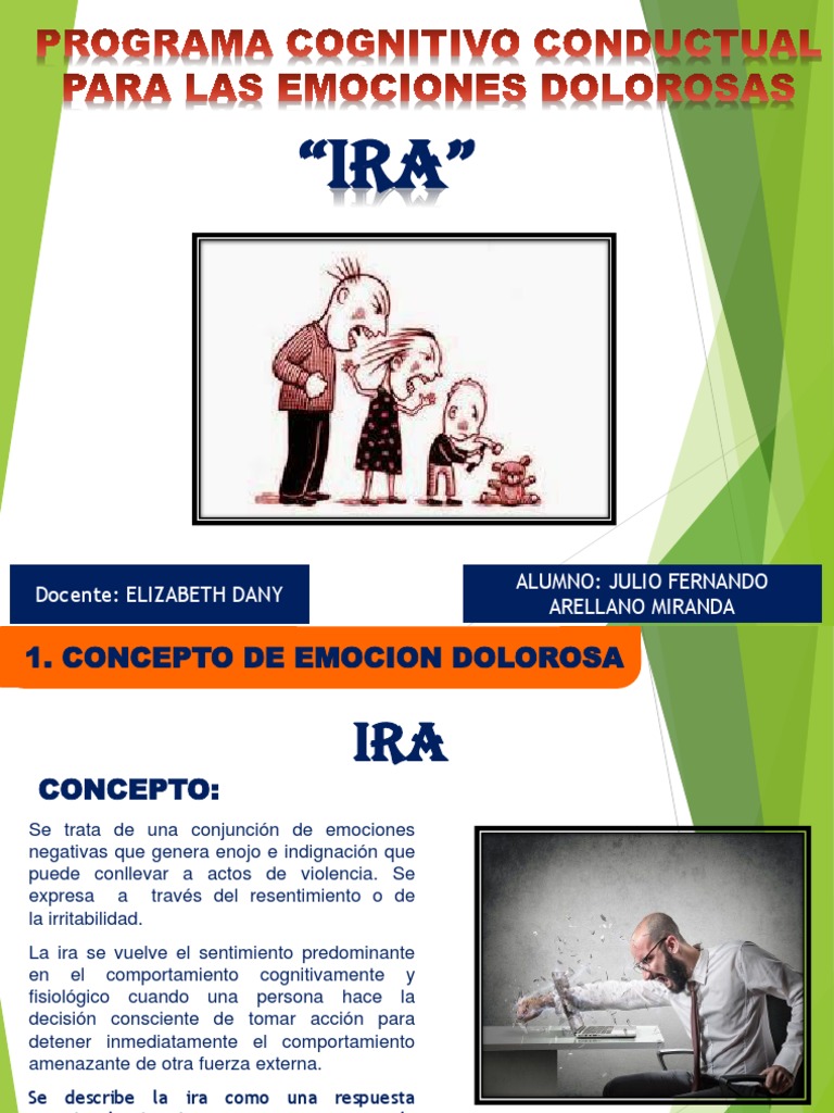 Manejo de la Ira en Gabriela | PDF | Ira | Las emociones